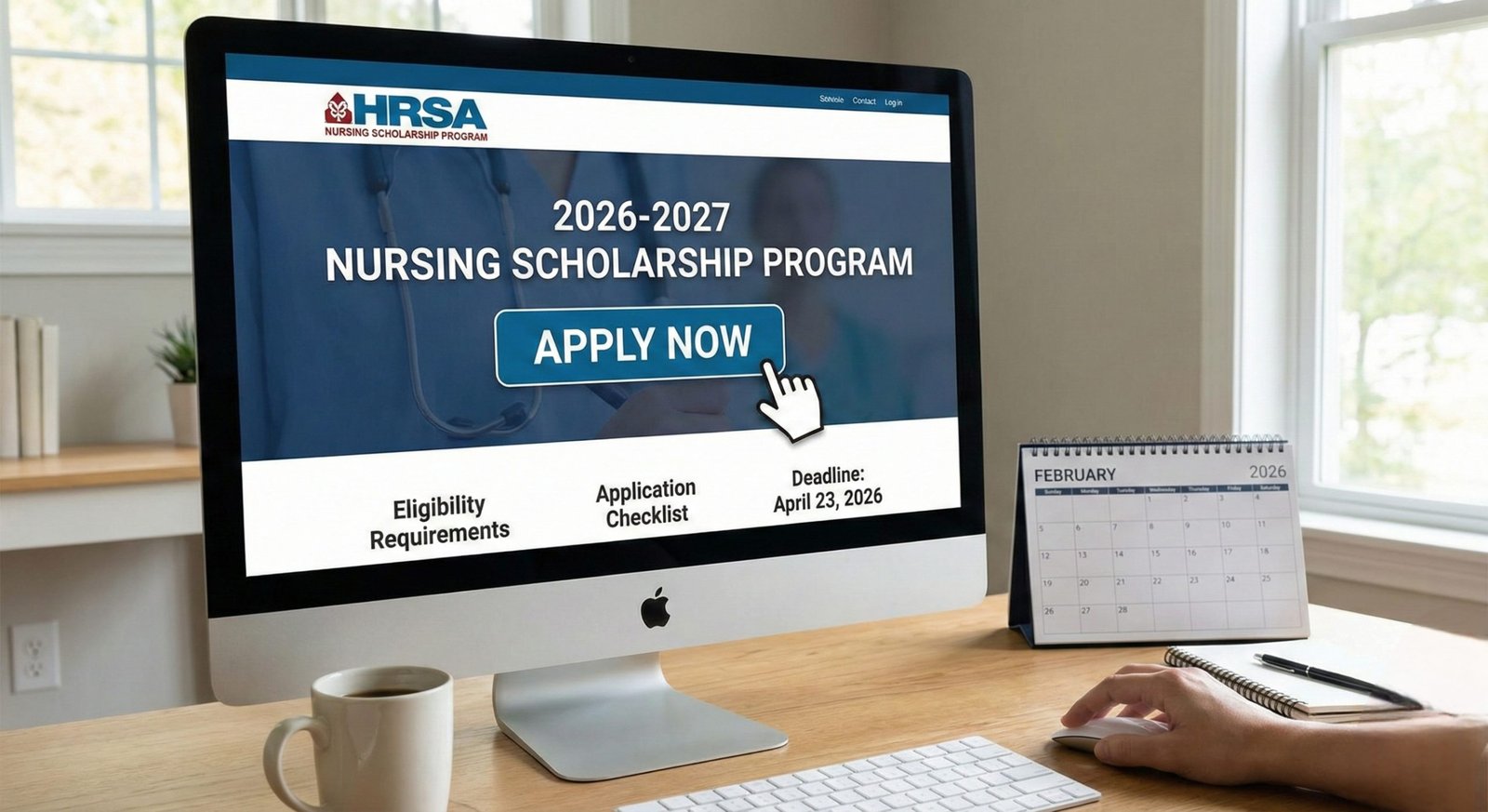 2026-2027 hrsa nursing scholarship portal: Apply Now