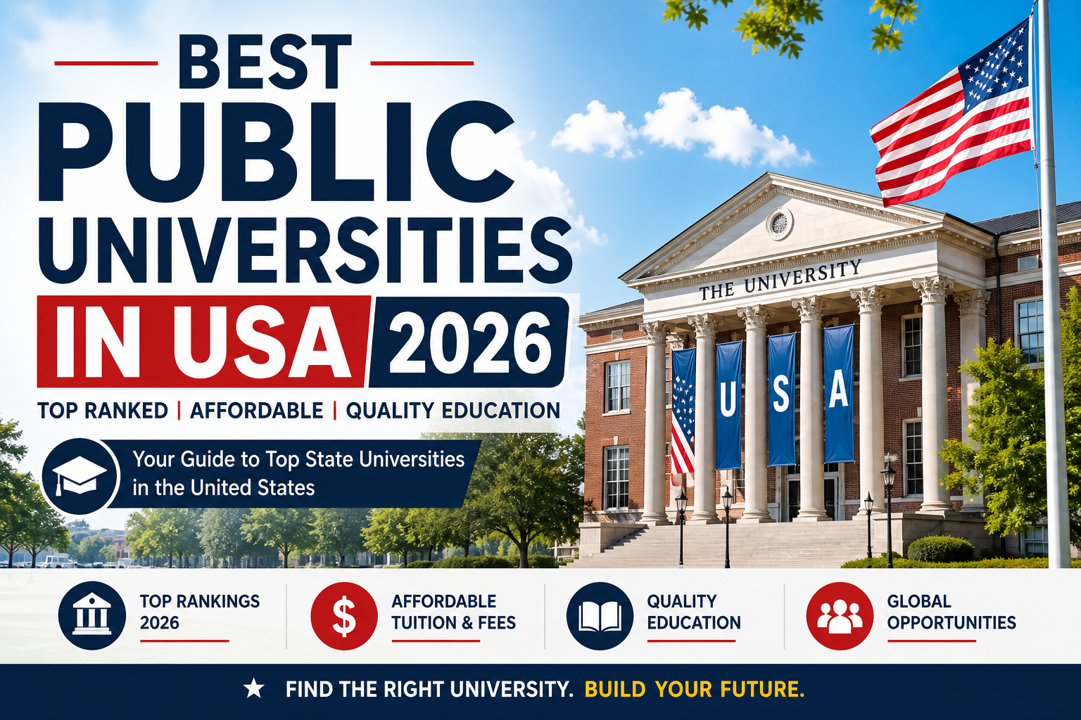 Best Public Universities in USA 2026: Top Ranked State Universities