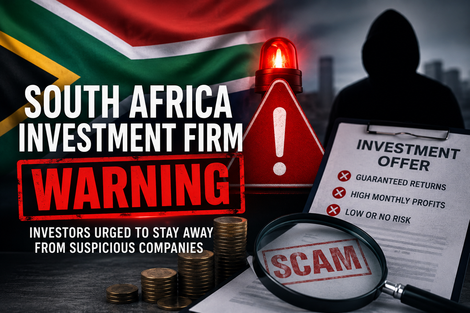 South Africa Investment Firm Warning: Investors Urged to Avoid Suspicious Companies in 2026